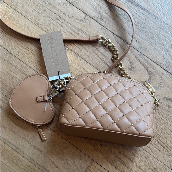 Steve Madden Crossbody Bag Tan NWT - Picture 5 of 12